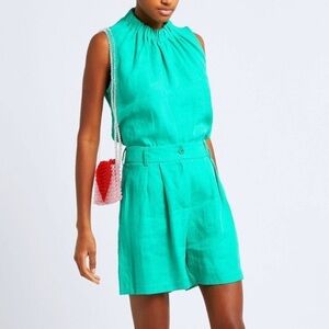 8 by YOOX Linen Shorts Outfit Size 8